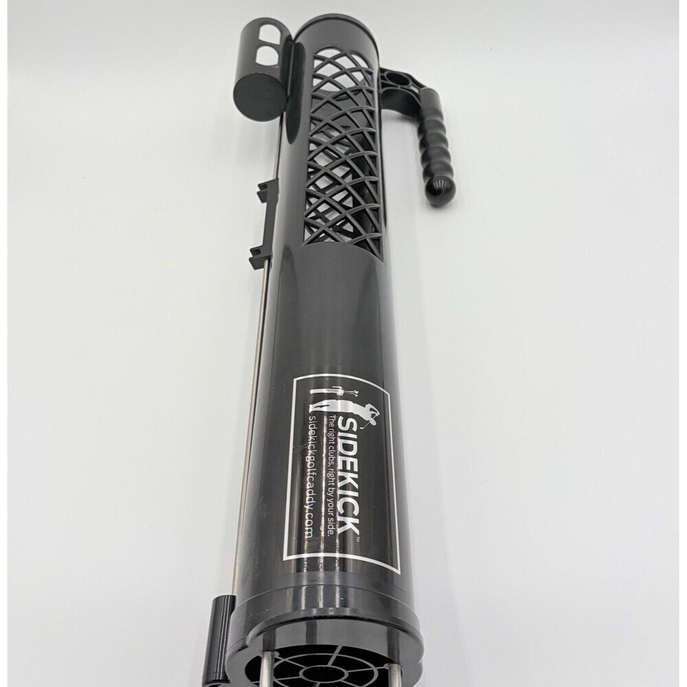 SIDEKICK Golf Club Carrier Walking Practice Range Club Holder Black